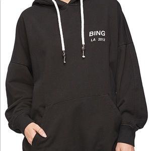 Anine Bing Lottie Hoodie Black XS/S